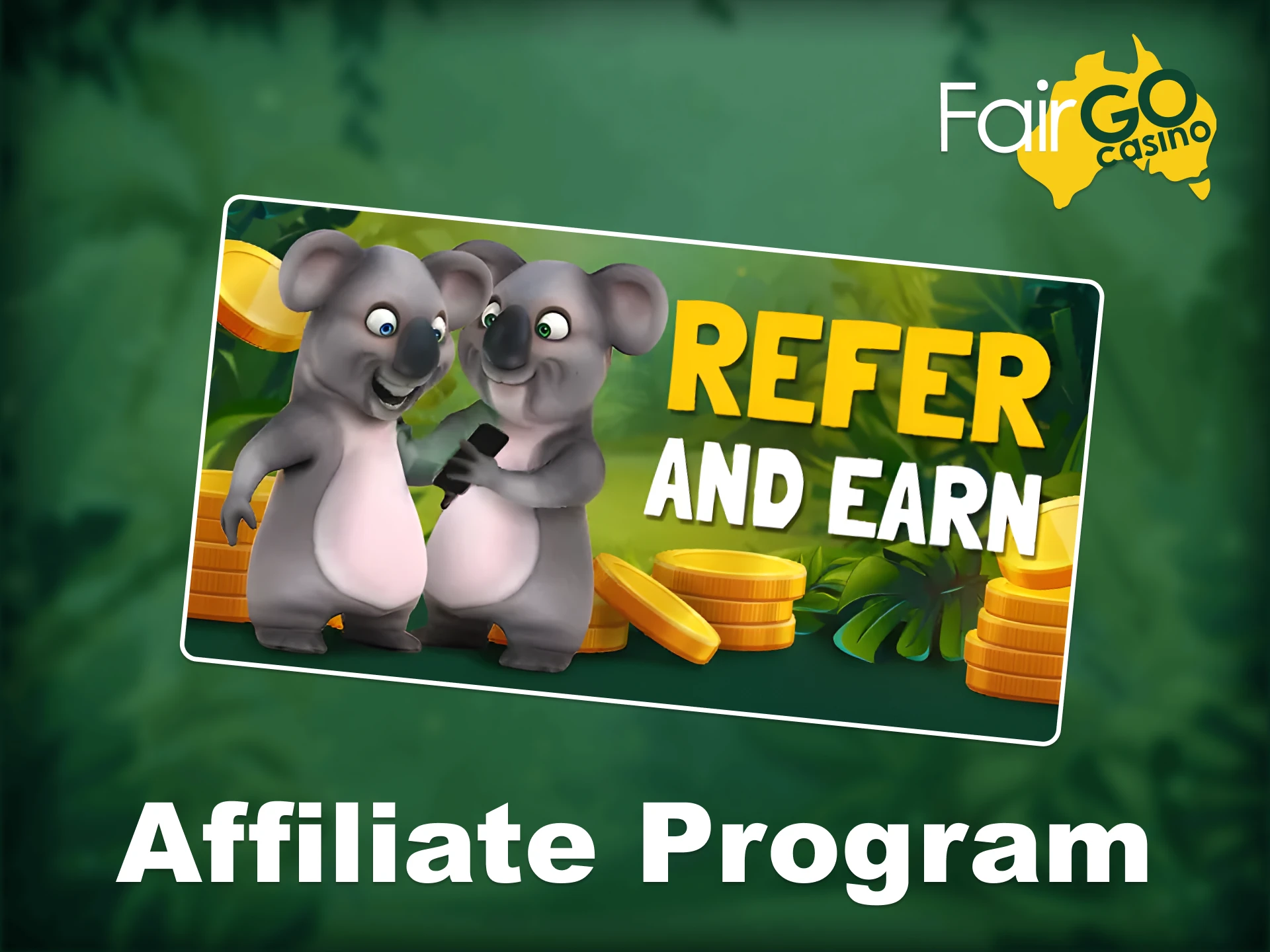 Earn commissions with the Fair Go affiliate program.